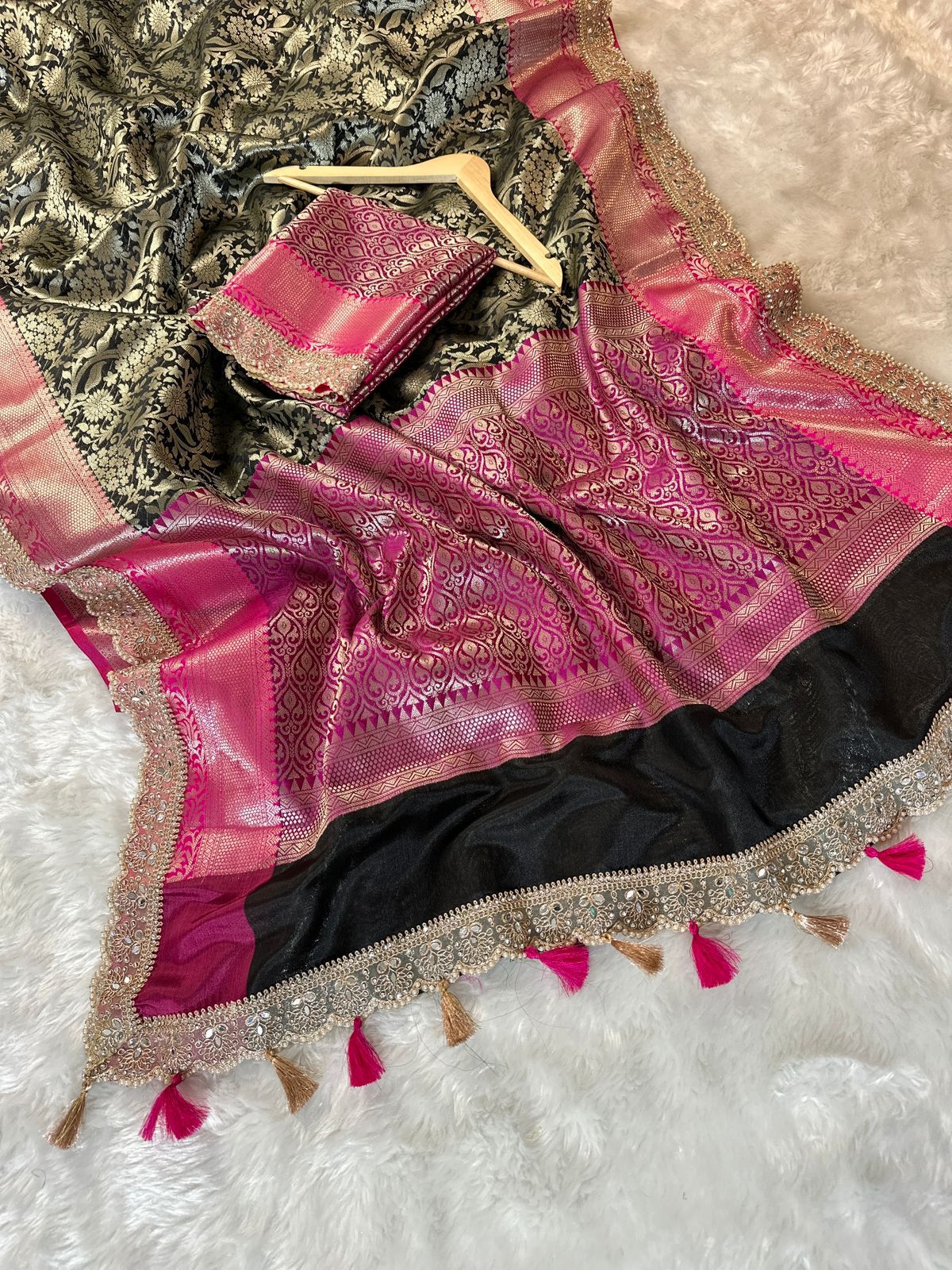 Banarasi Brocade Soft Silk Saree
