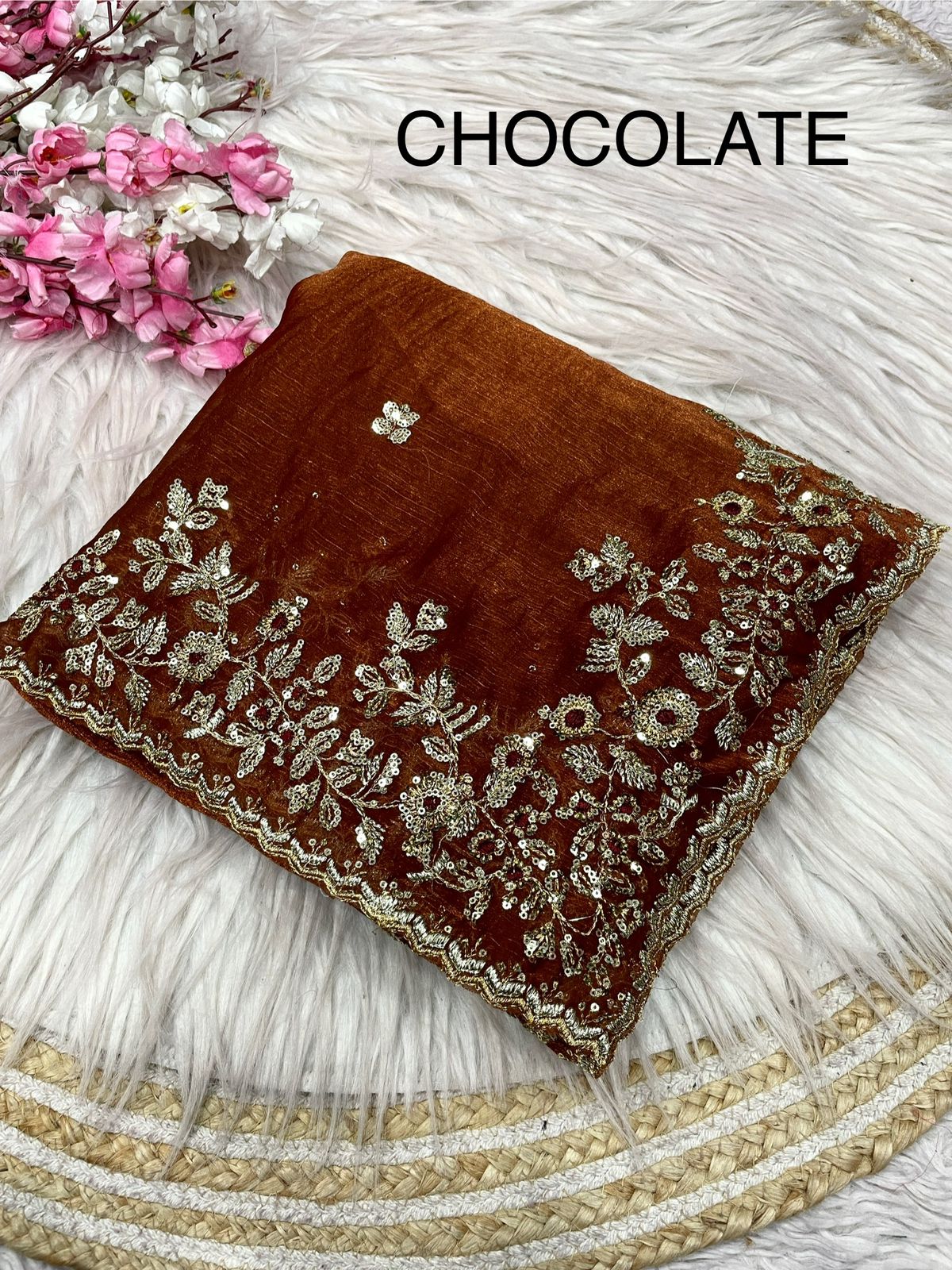 Soft Fendy Chiffon Saree