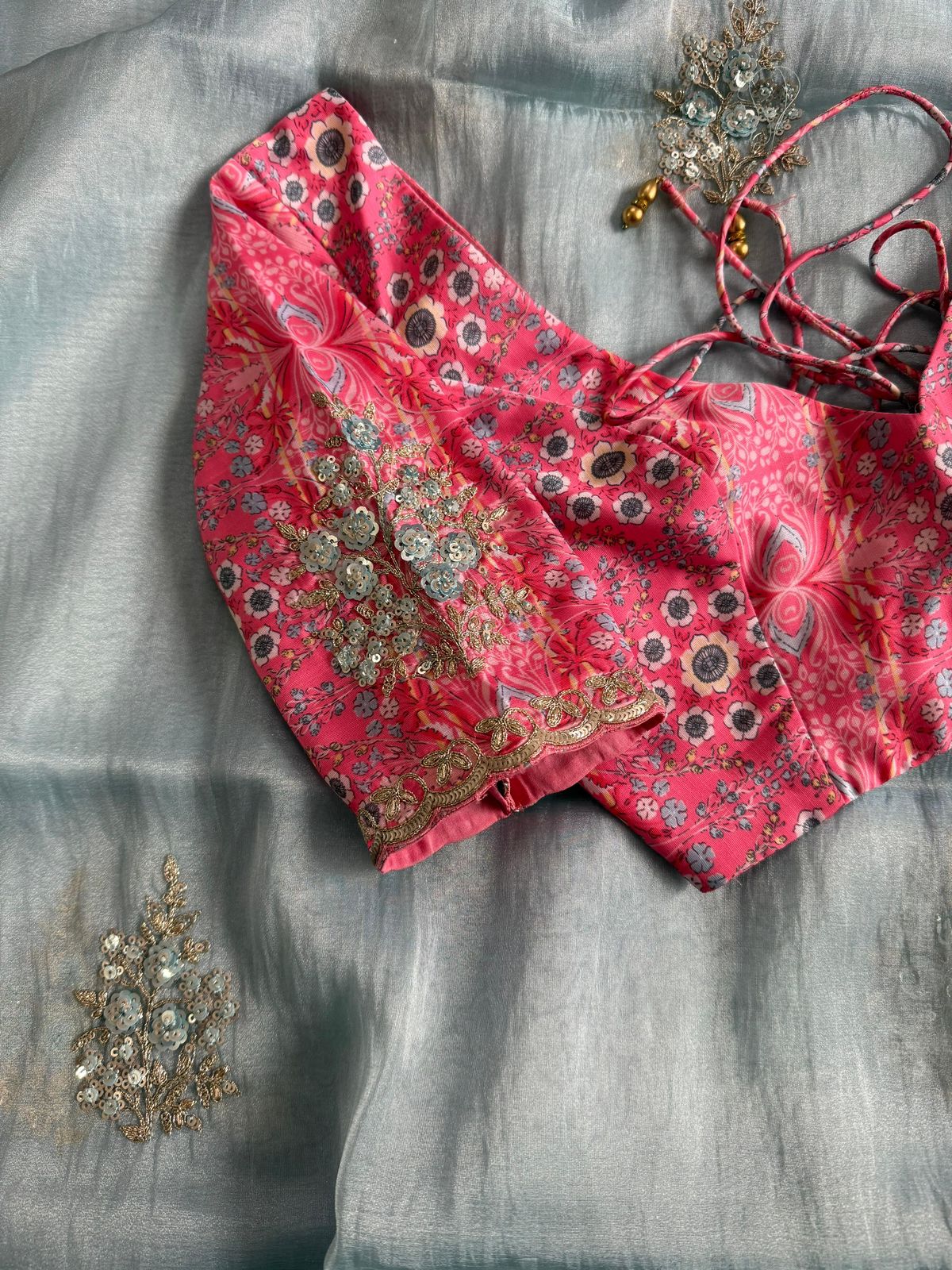 Premium tissue silk saree
