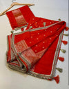 Premium Katan georgette silk saree